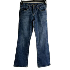 Faded Glory Mid‎ Wash No Destruction Bootcut Jeans Size 4P